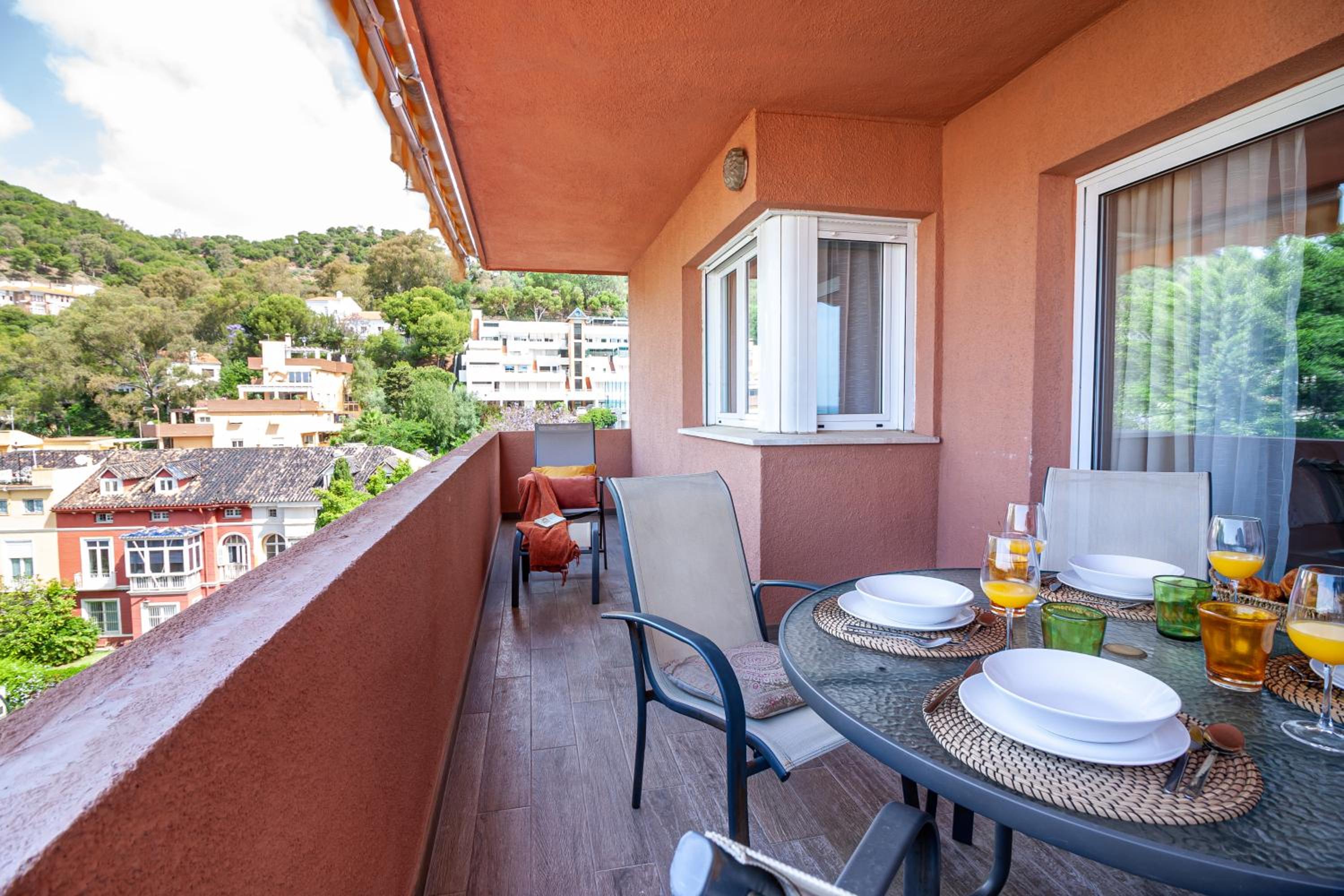 Malaga Center Flat Beach & Terrace