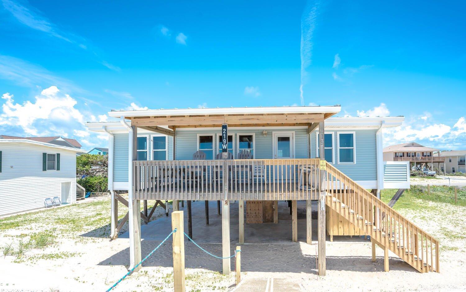 Oceanfront family fun home and dog friendly! Coastal Coop
