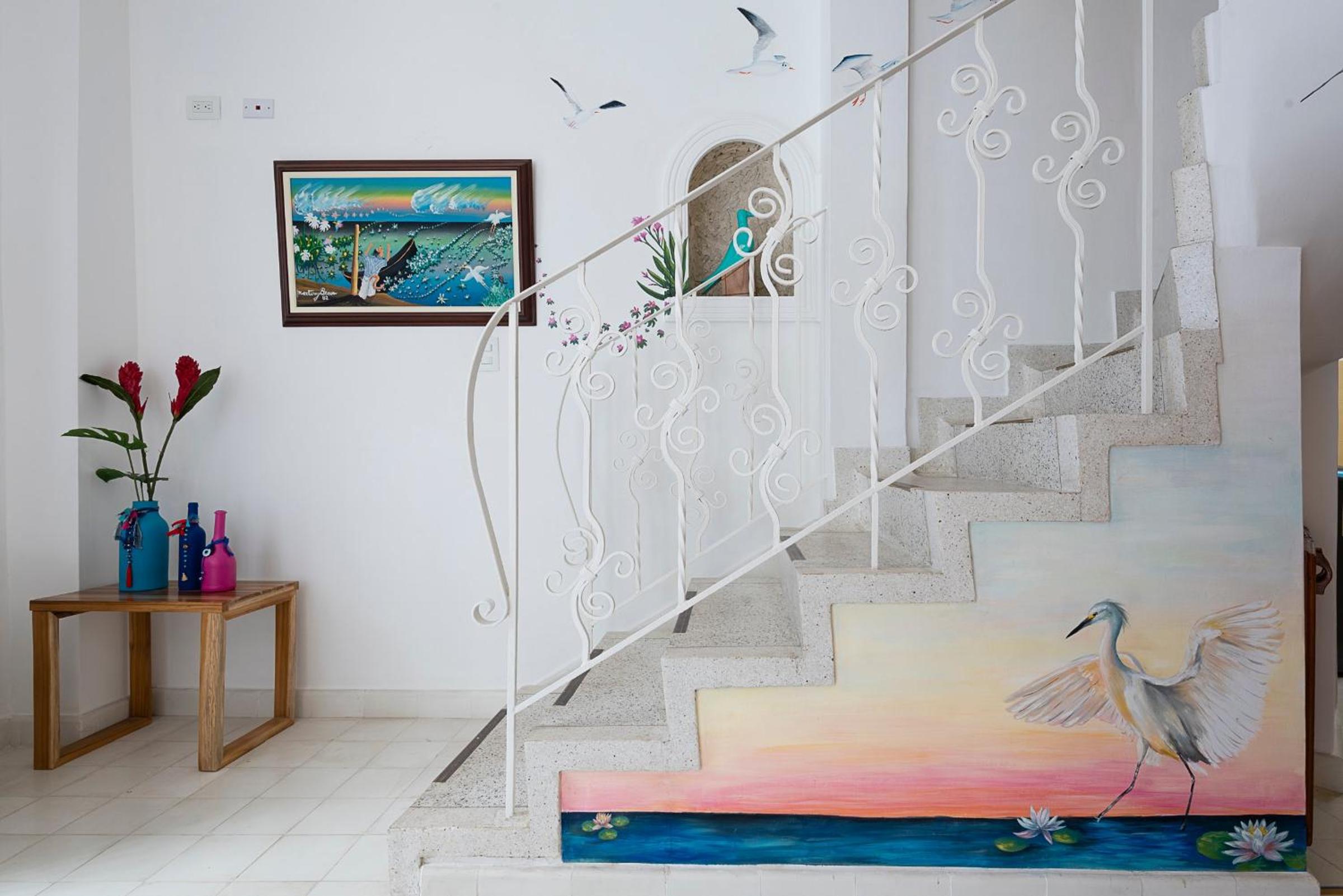 La Casita Azul Cozy Colonial House at Centro Historico with Rooftop and Jacuzzi