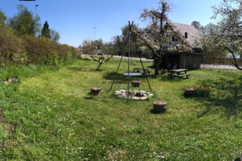 Familien-Haus, Garten, Feuerstelle mit Grill, 50m zum Rhein