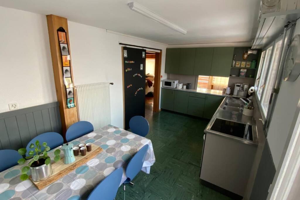 Familien-Haus, Garten, Feuerstelle mit Grill, 50m zum Rhein