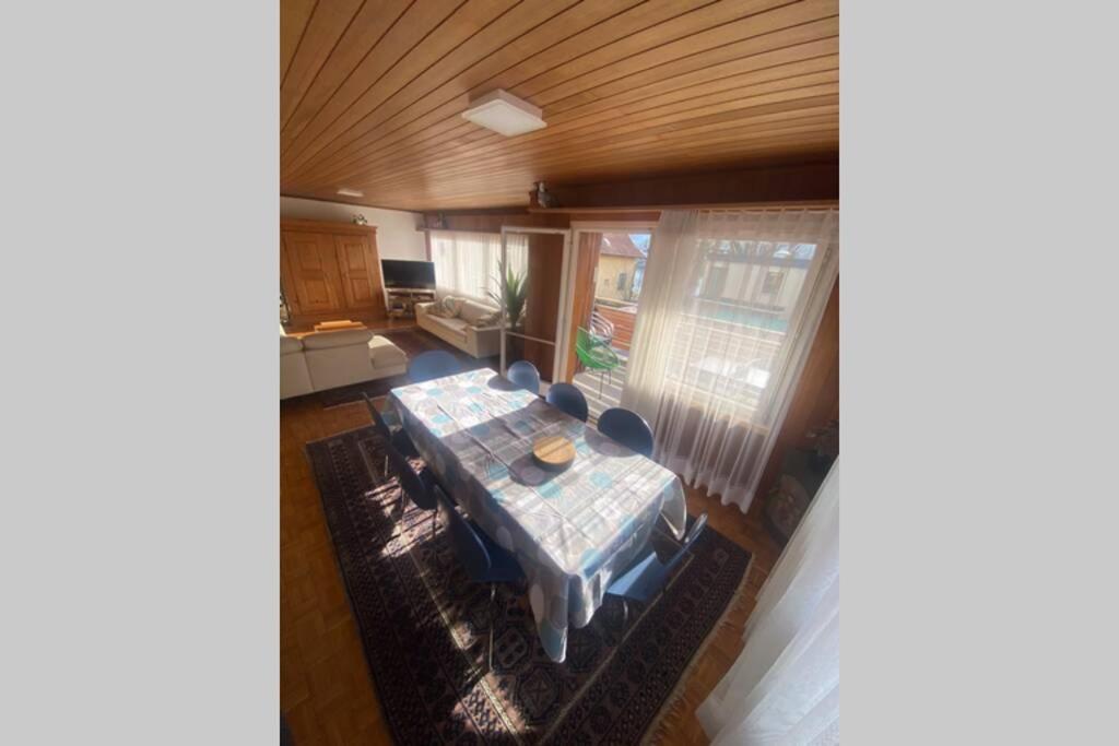 Familien-Haus, Garten, Feuerstelle mit Grill, 50m zum Rhein