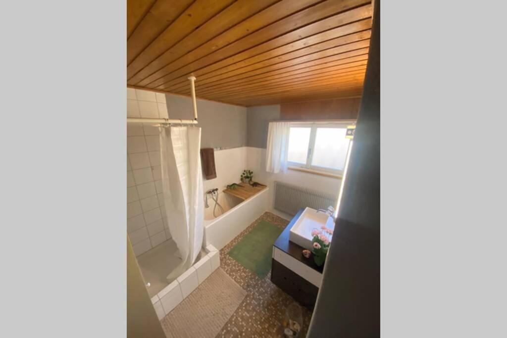 Familien-Haus, Garten, Feuerstelle mit Grill, 50m zum Rhein