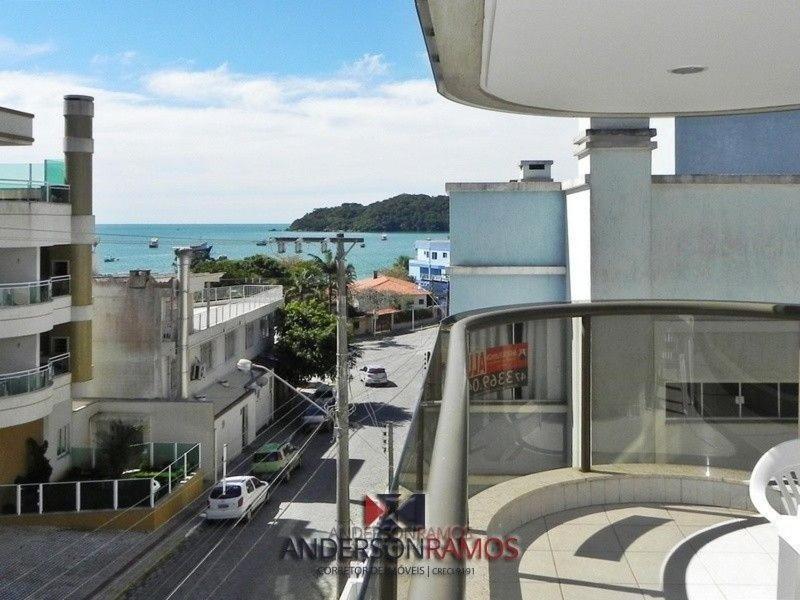 1052 - Apartamento com vista para o mar em Bombinhas - Residencial Salema Apto 301