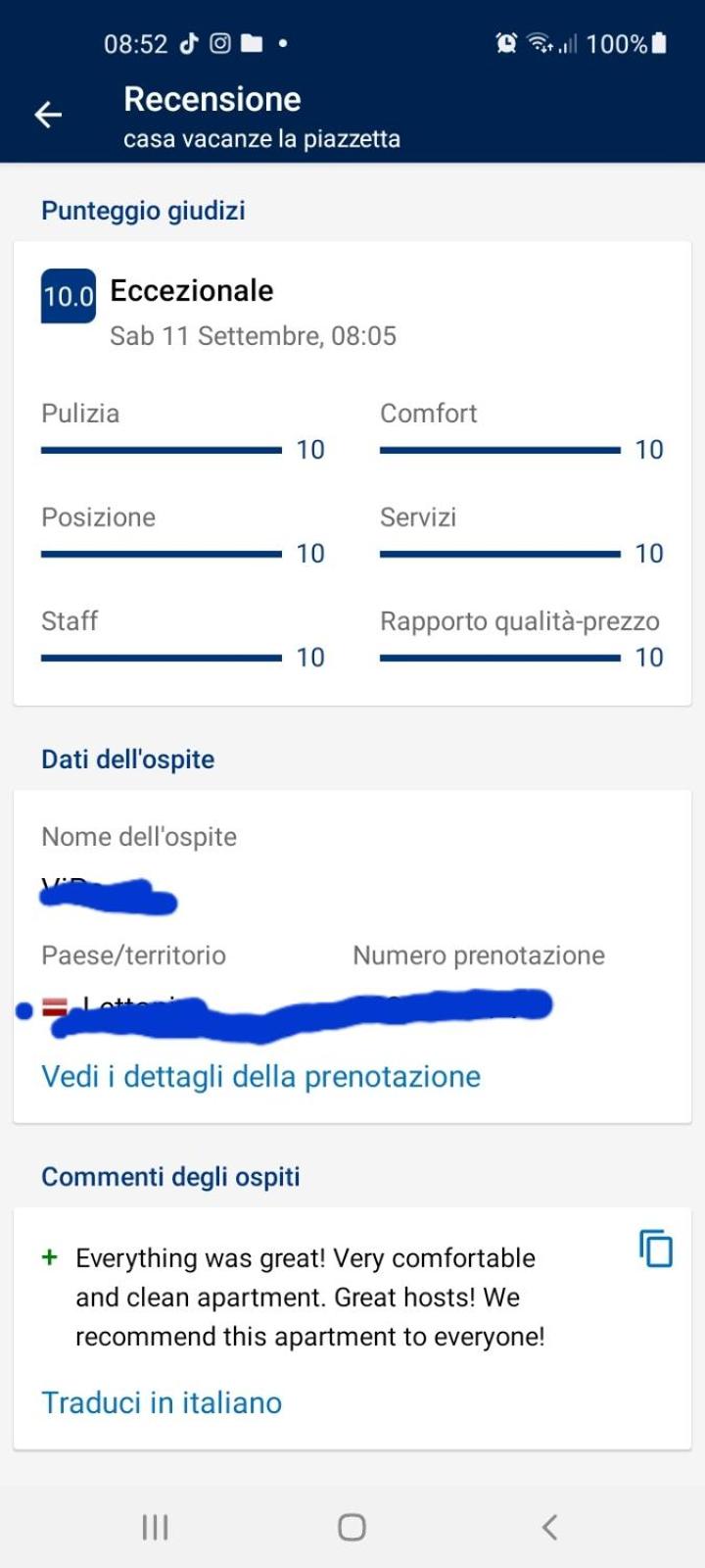 casa vacanze la piazzetta