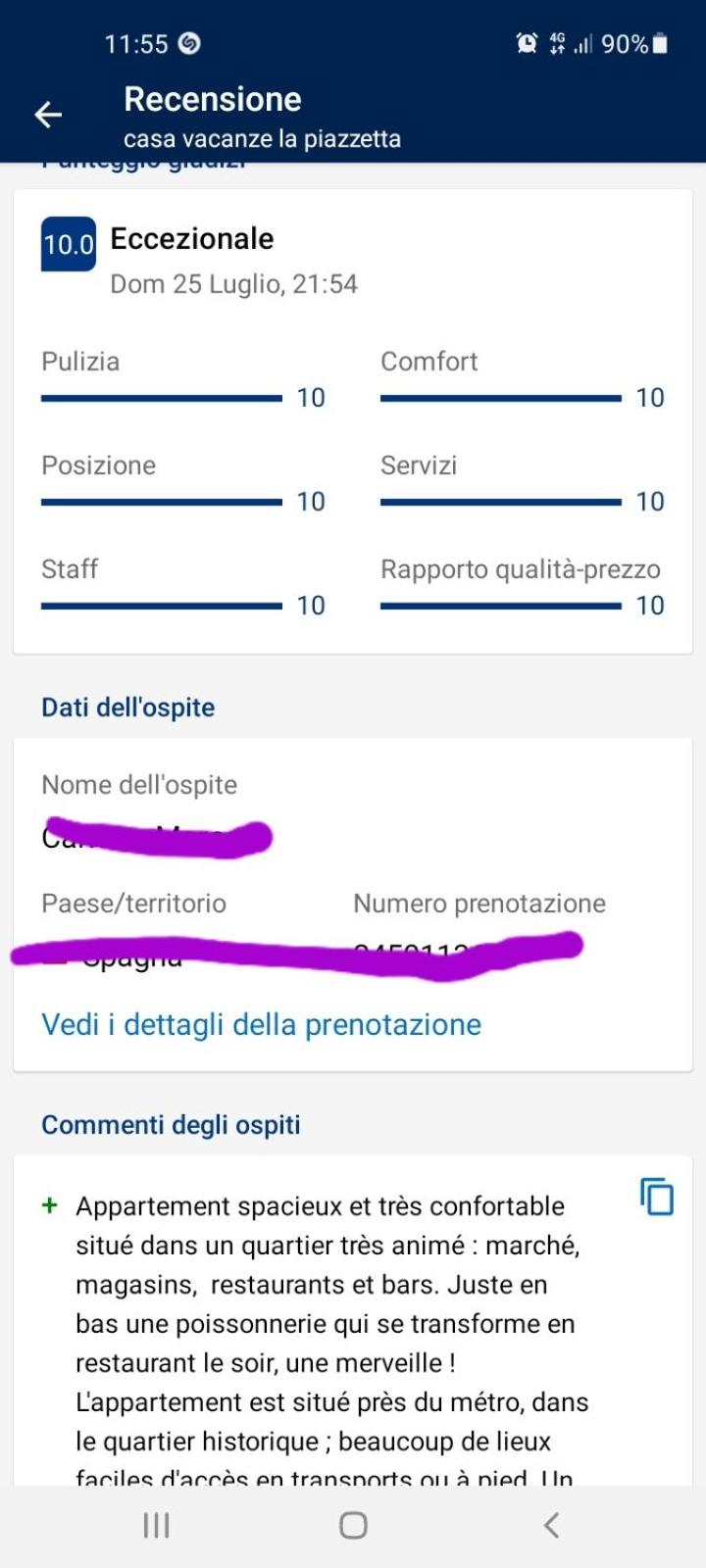 casa vacanze la piazzetta