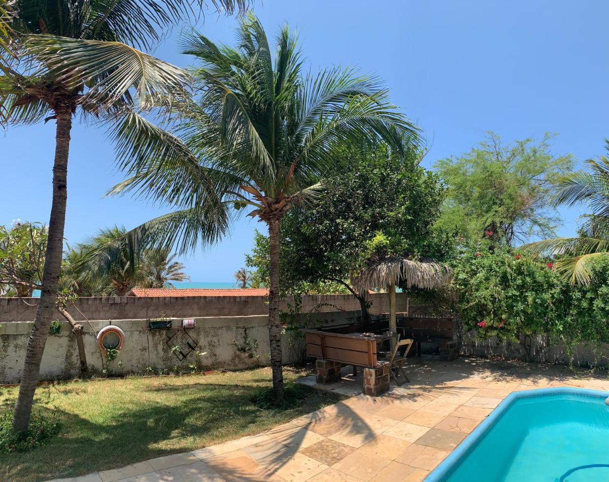 outdoor BBQ area