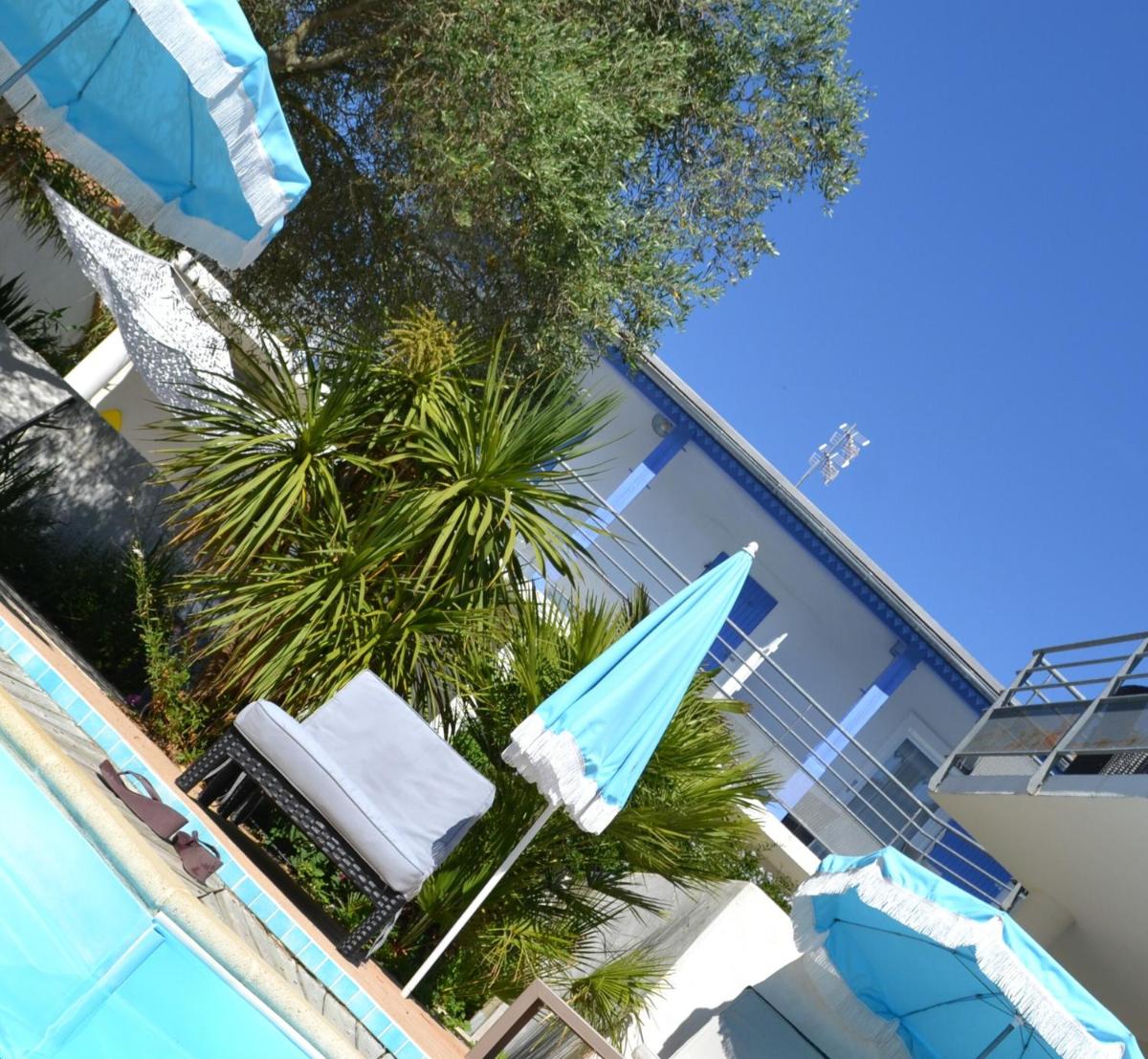 outdoor BBQ area