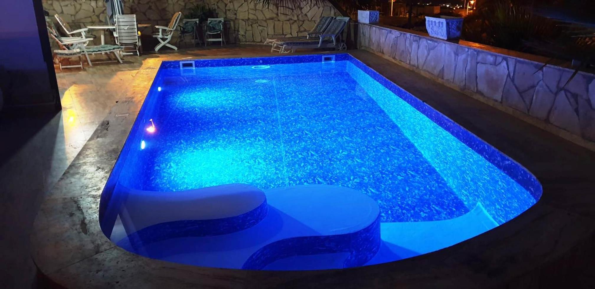 Sunny house with private pool and sea view view 4
