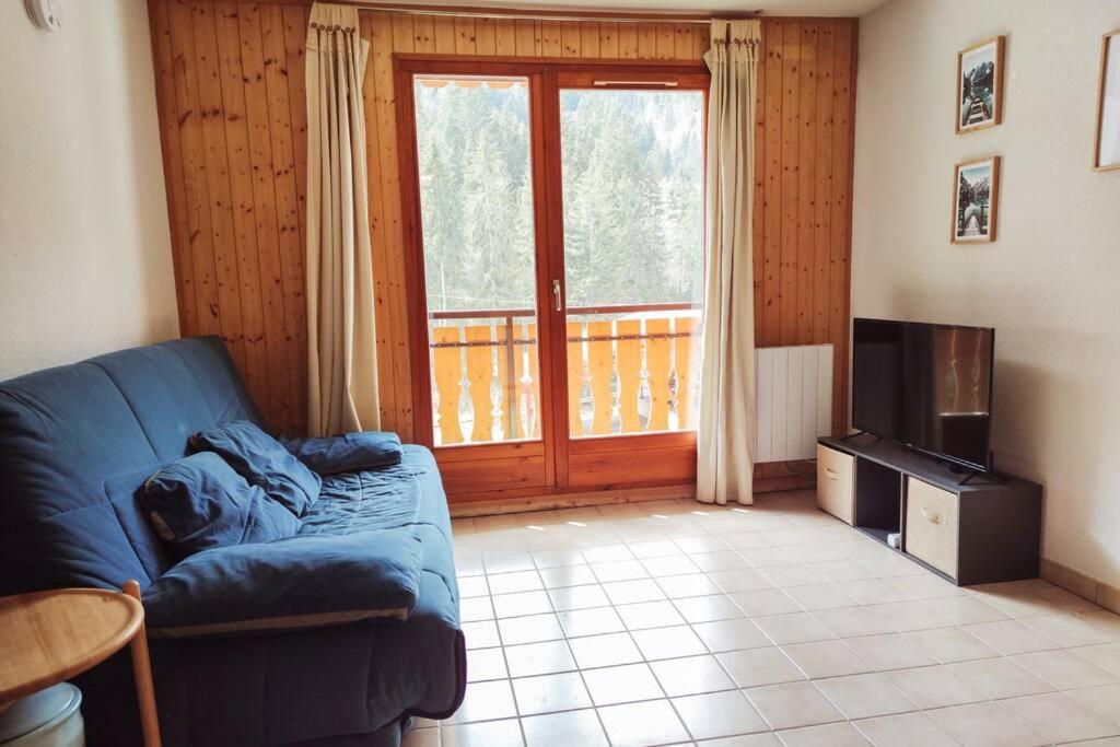 Morzine 2 pièces aux pieds des pistes avec Wifi