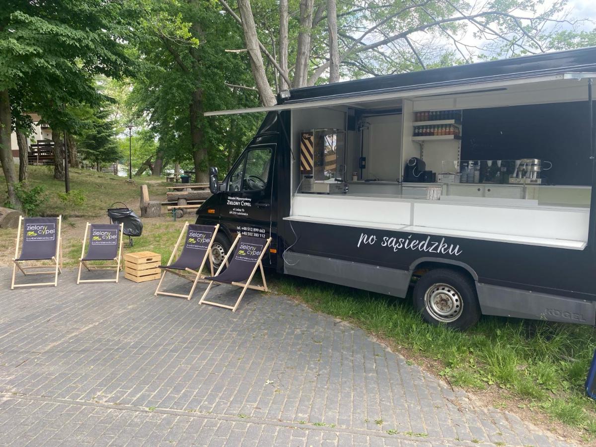 outdoor BBQ area