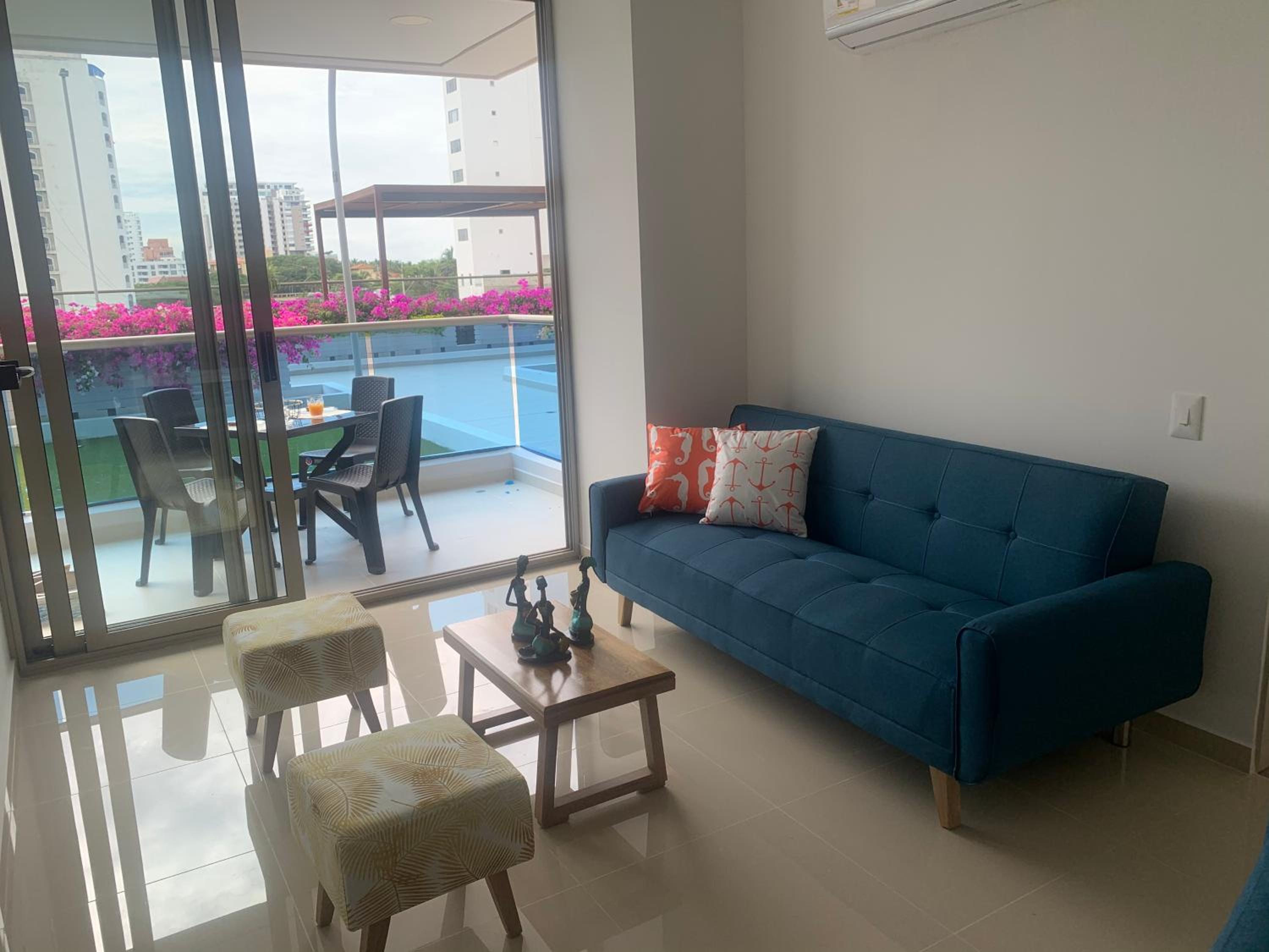 Apartamento Samaria Pozos Colorados 6 personas 2HB Santa Marta view 2
