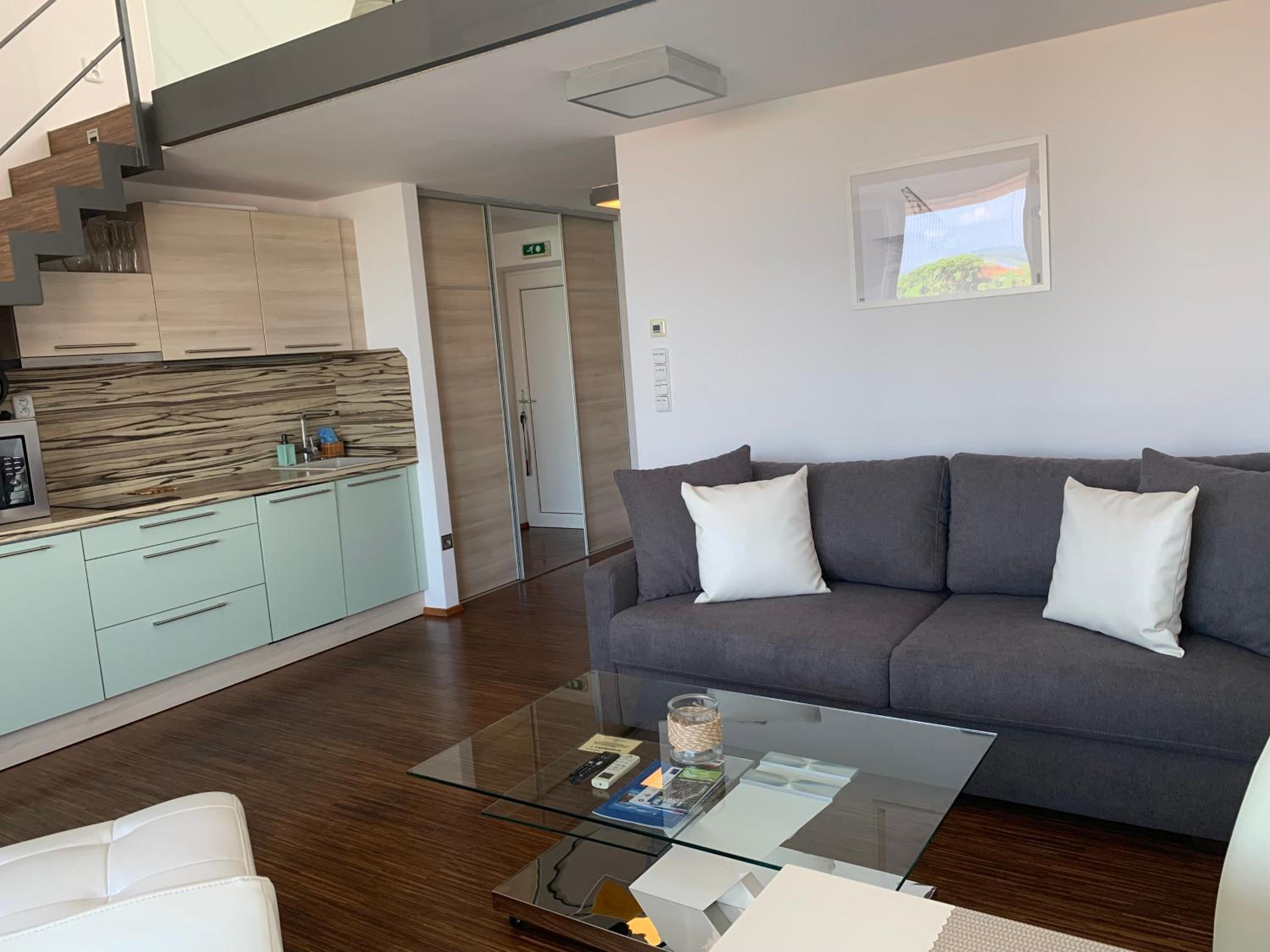 Apartmán Pálava 1 s terasou a výhledem na jezero