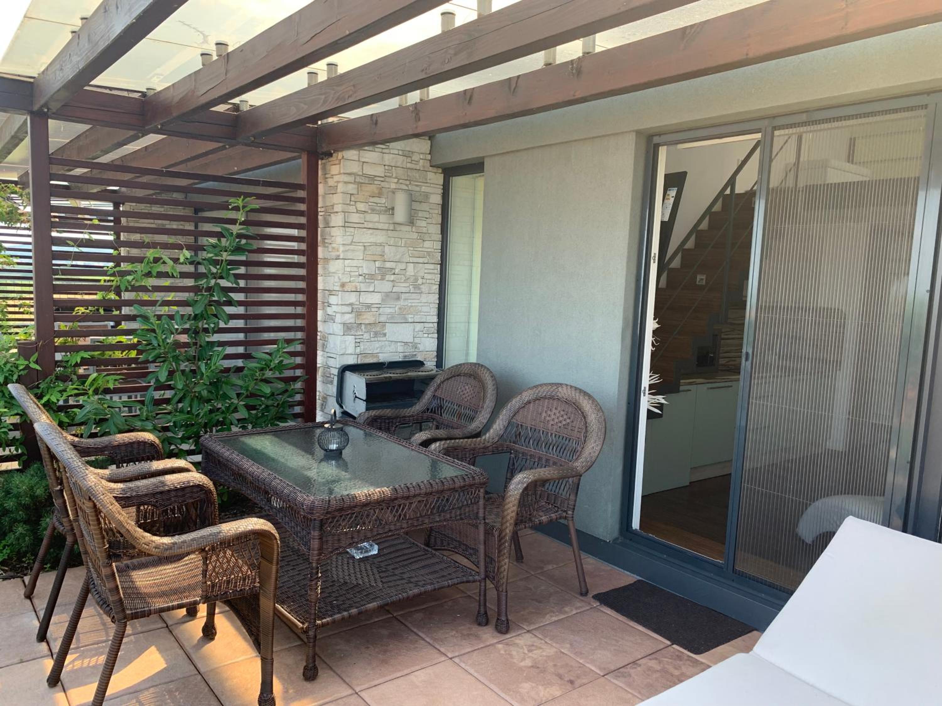 Apartmán Pálava 1 s terasou a výhledem na jezero