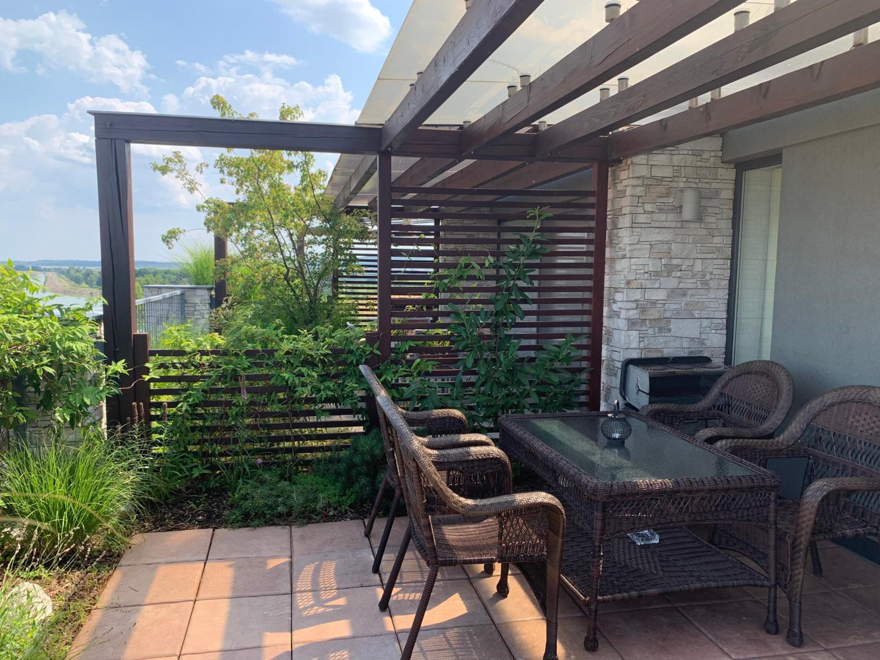 Apartmán Pálava 1 s terasou a výhledem na jezero