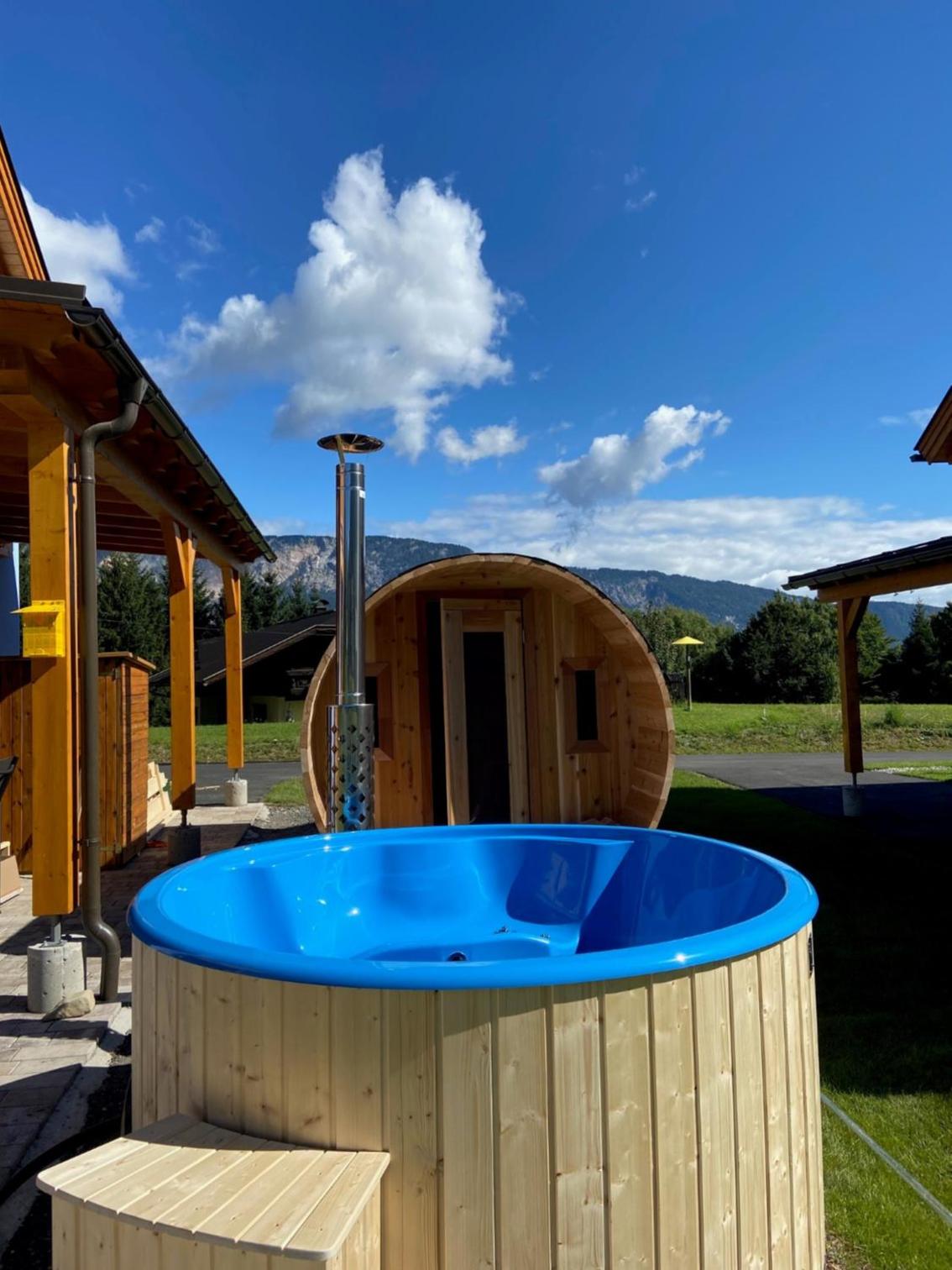 Casa Blu Kärnten - One Holiday in Three Countries - Cold&Hottub, Sauna - Piste
