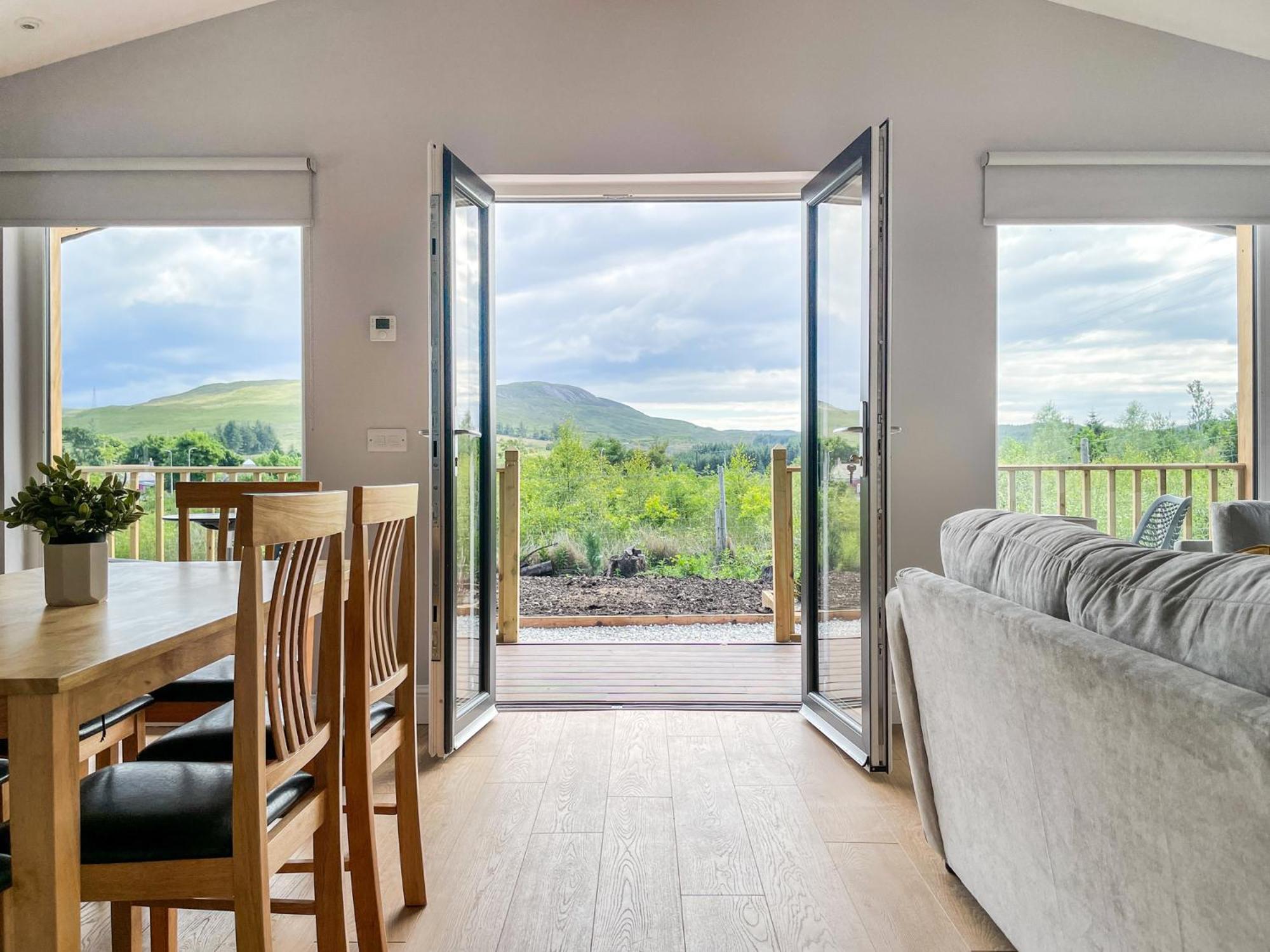 Broadford Lodges Skye view 2