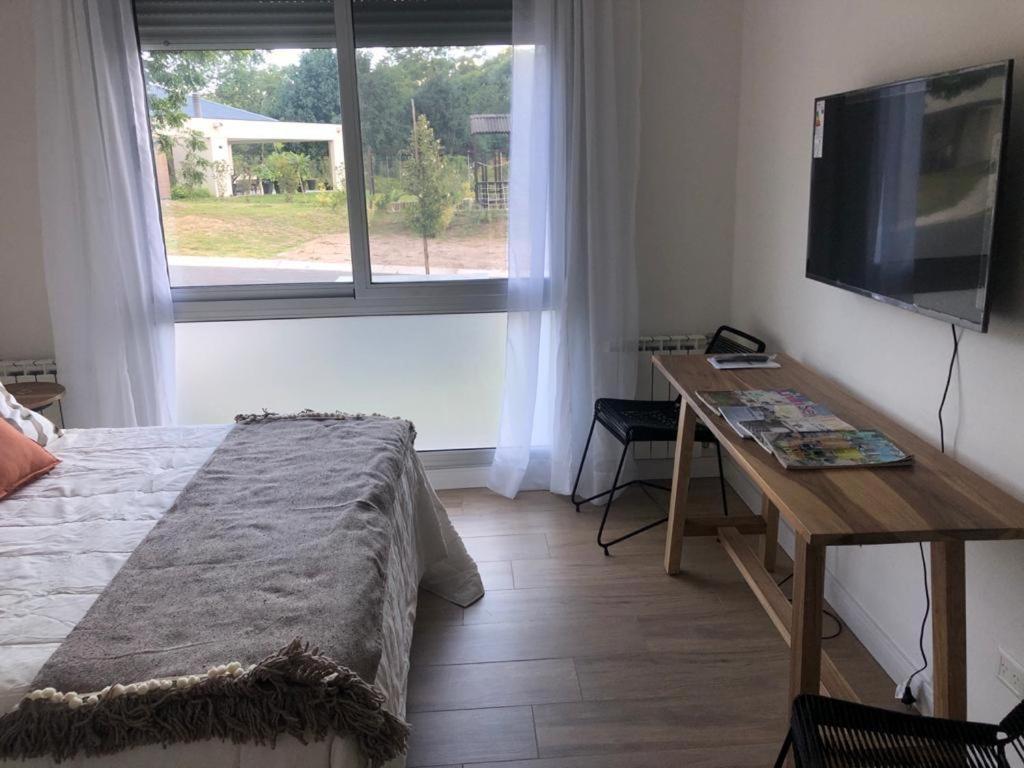 DEPARTAMENTO para 4 personas EN BARRIO CERRADO!!