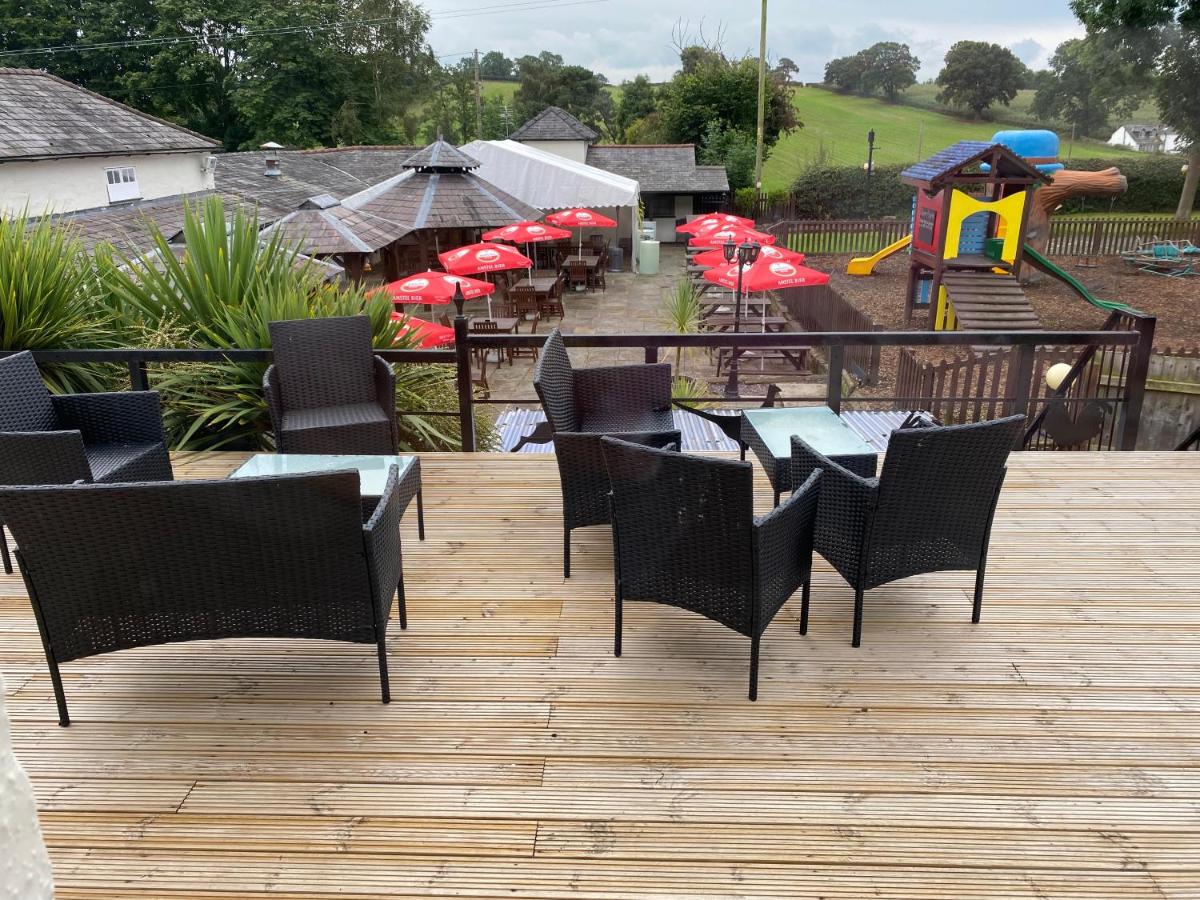outdoor BBQ area