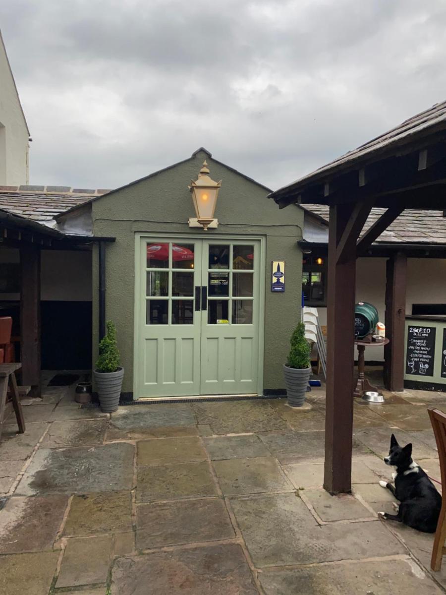 outdoor BBQ area