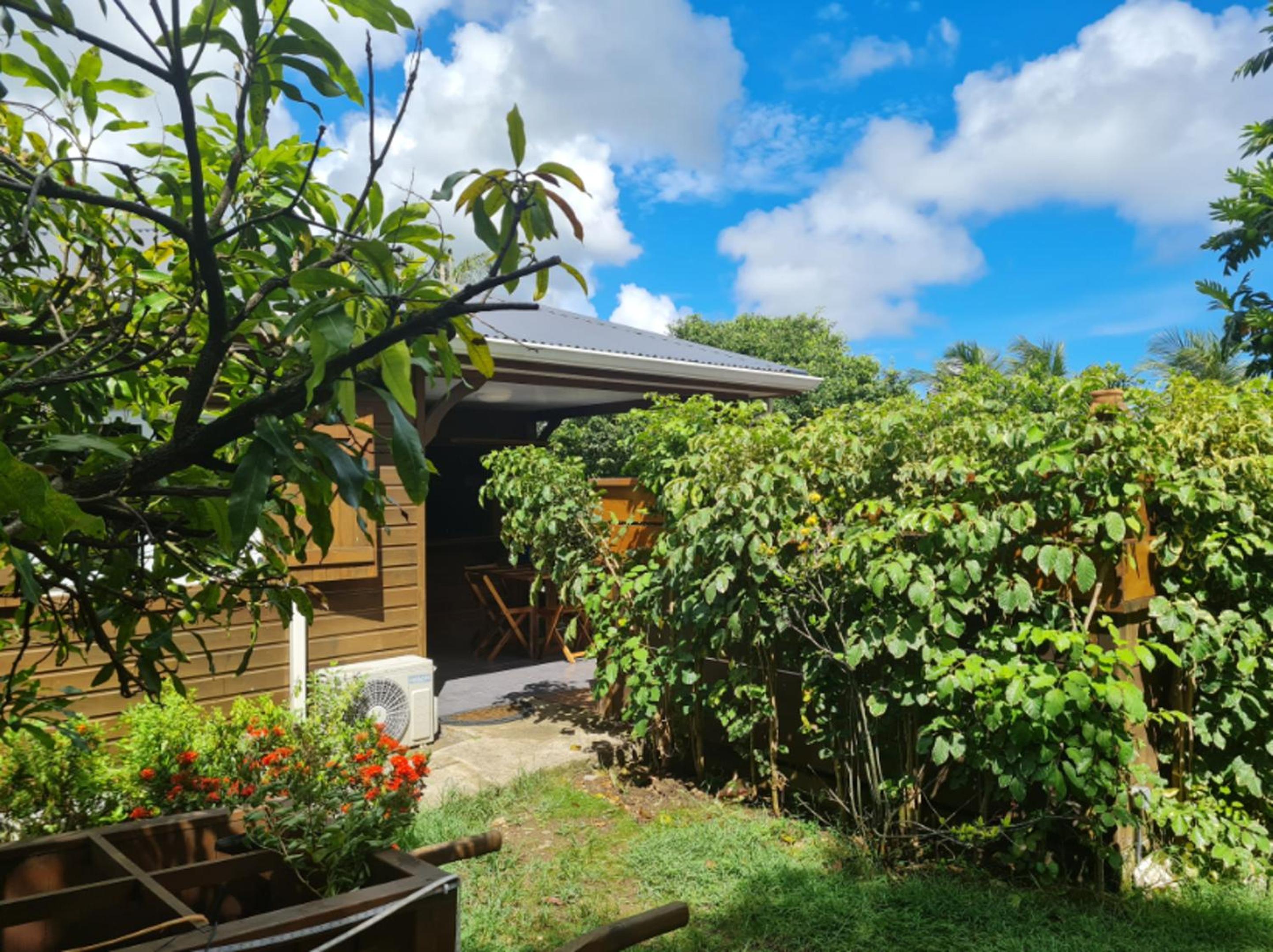 Bungalow charmant à Le Moule avec piscine et jardin view 5