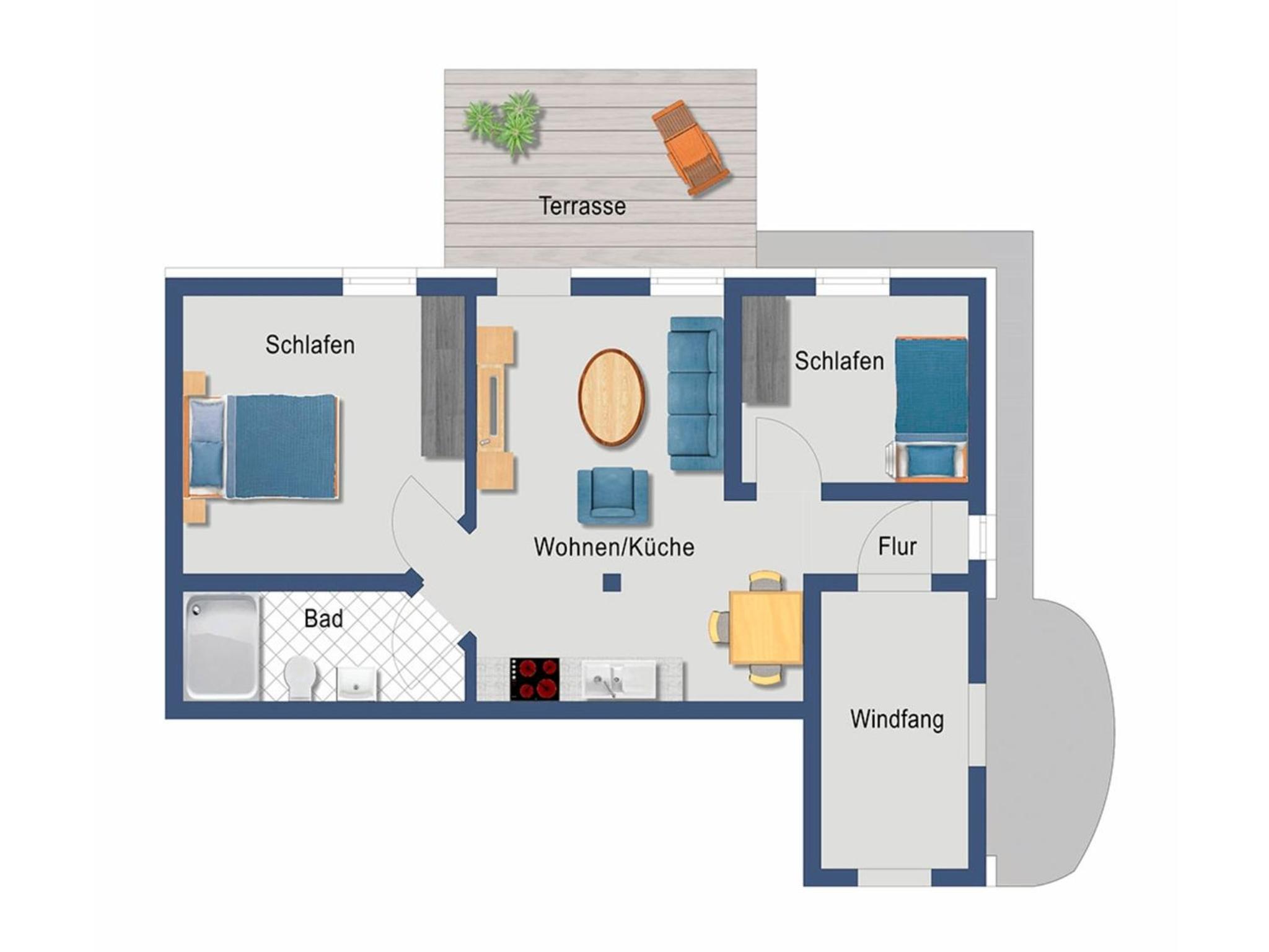Ferienwohnung Helmsstraße I