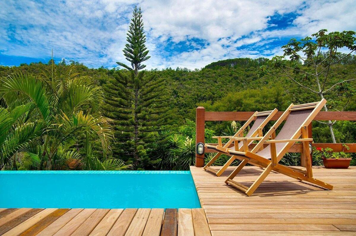 Casa Serrana, piscina aquecida, A/C quente-frio