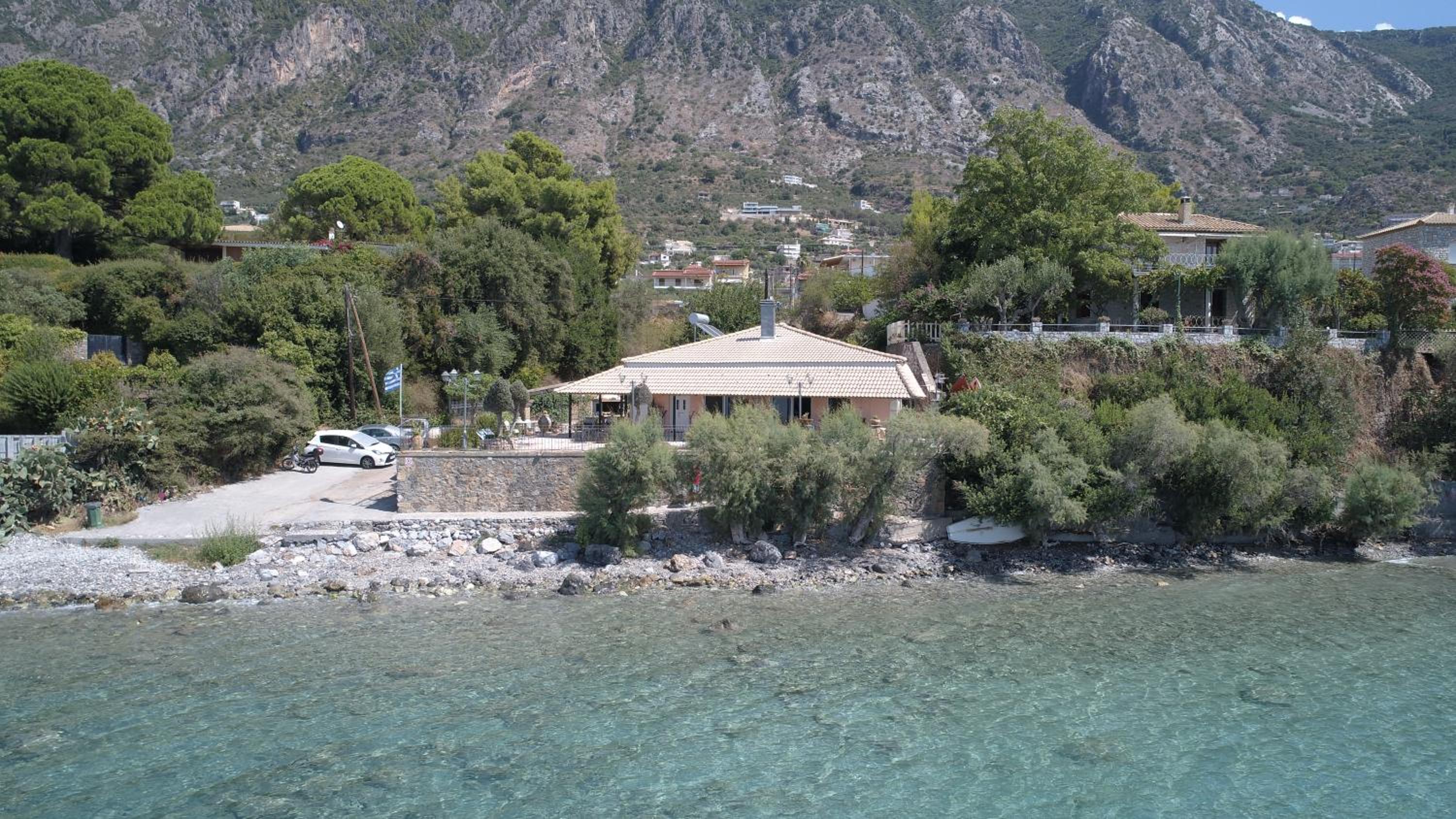 Verga Beachfront House Villa view 2