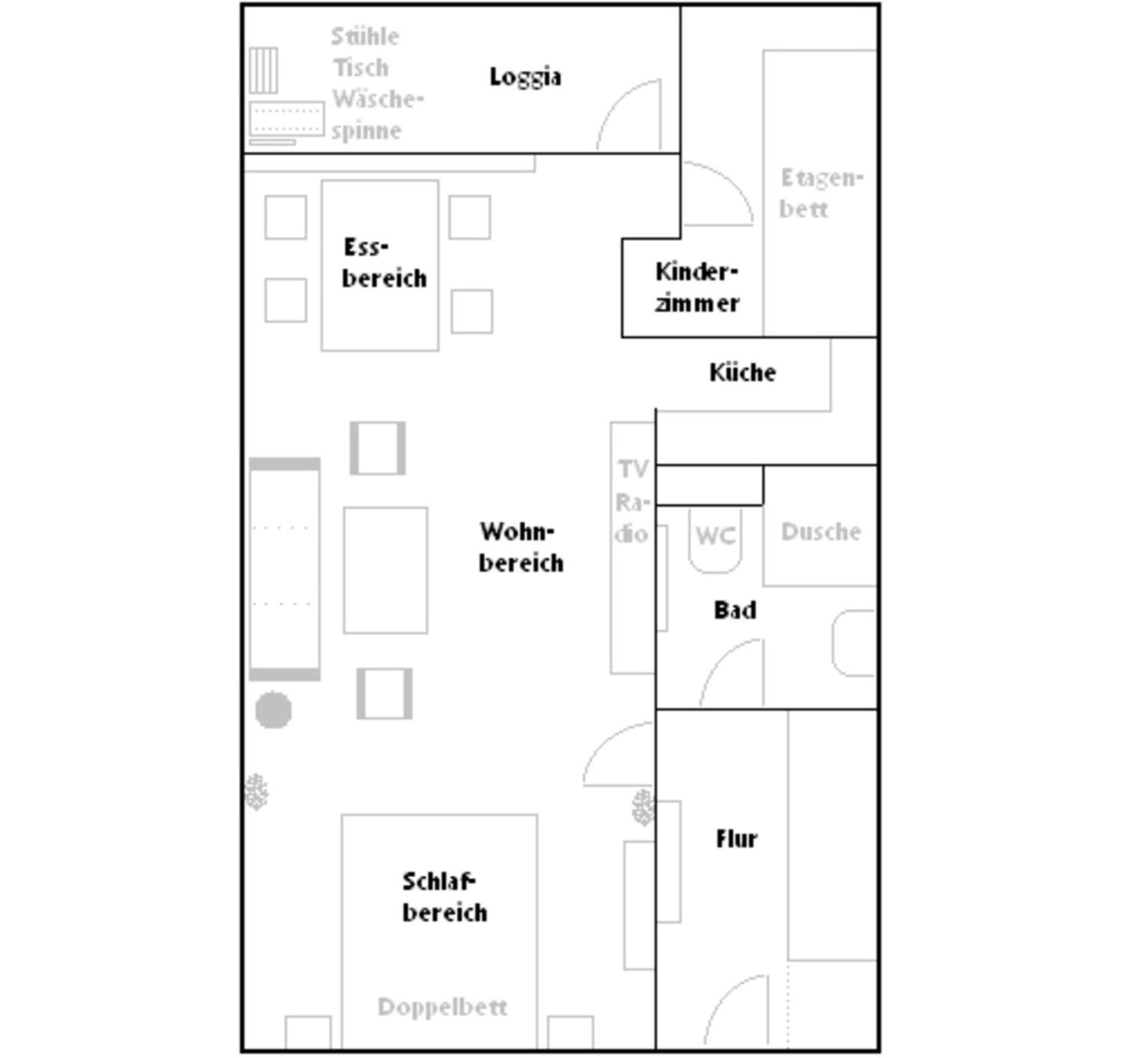 Ferienwohnung mit Strandkorb view 3