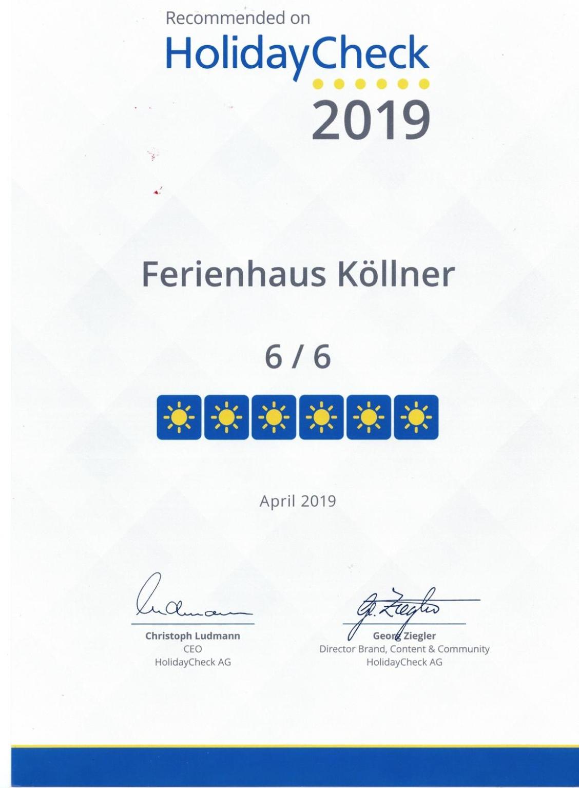Ferienhaus Köllner