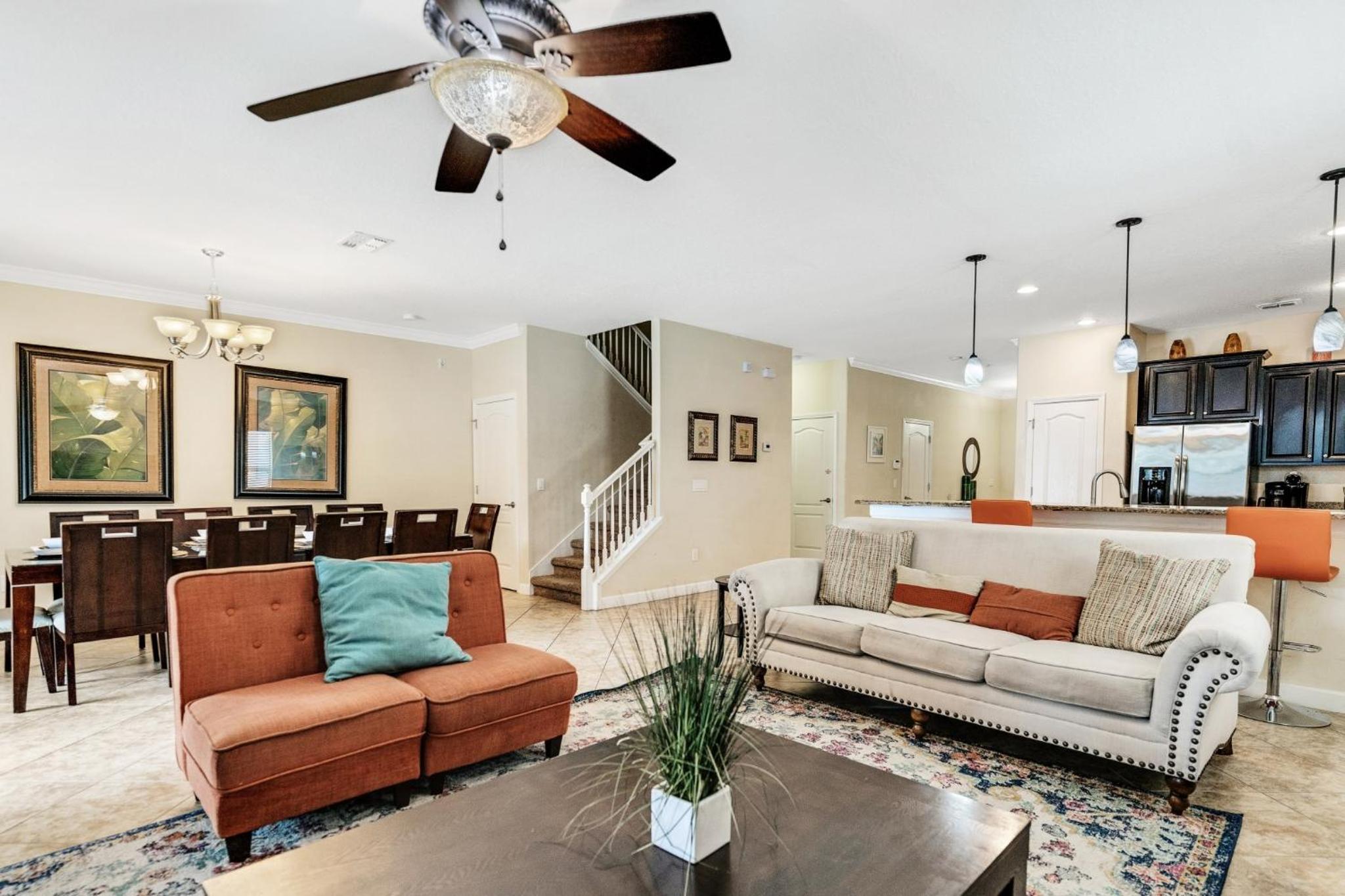 Luxurious 8BR Palms Villa Pool Home In Champions Gate! home