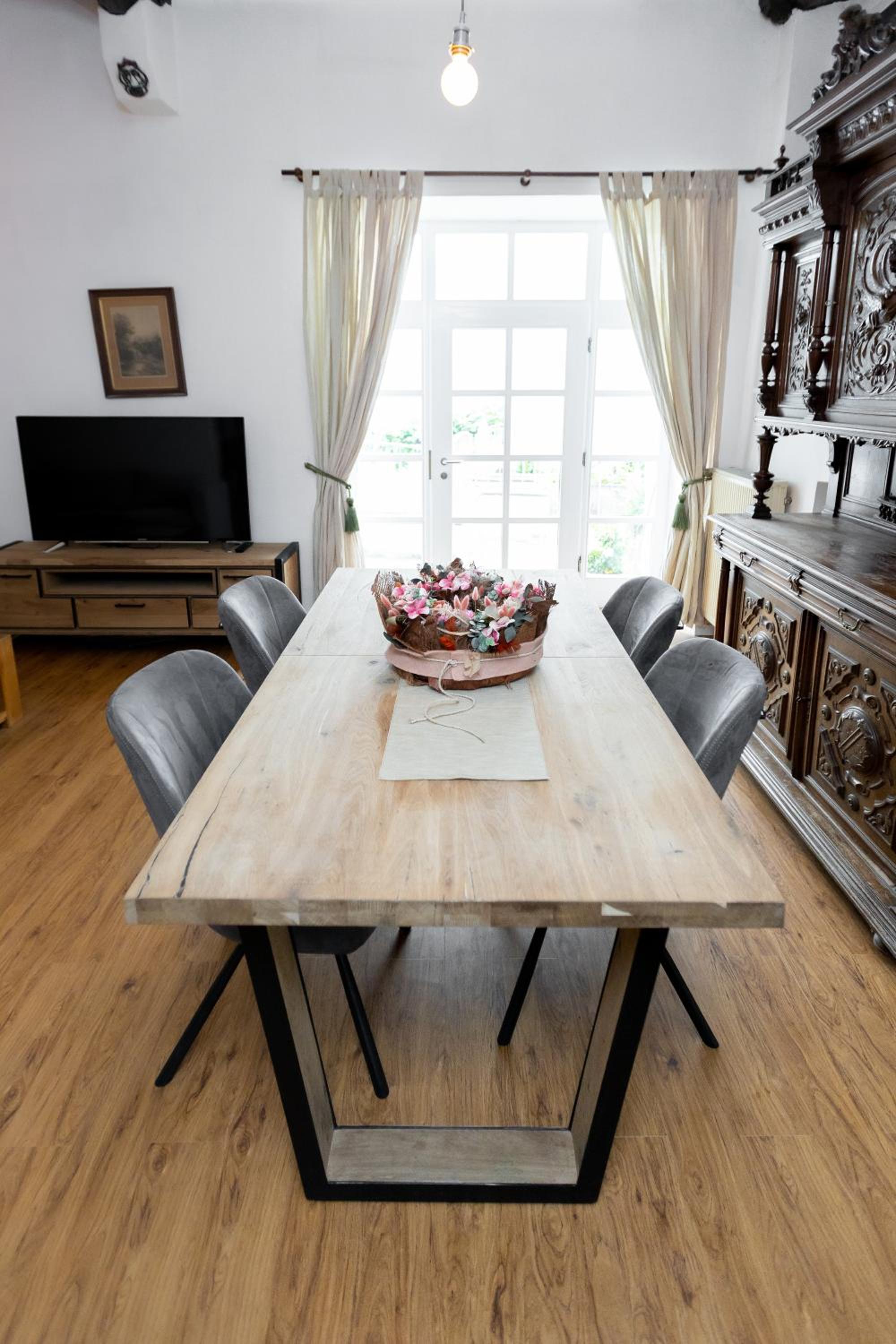 Seminarhaus Heim Retreat, Fachwerkhaus von 1451, Yoga, Naturgarten für 10 Personen