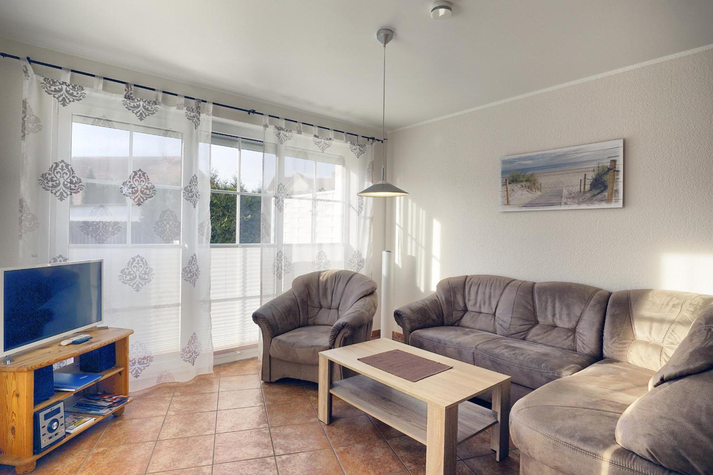 Nele, Whg 1 en Zingst — lounge