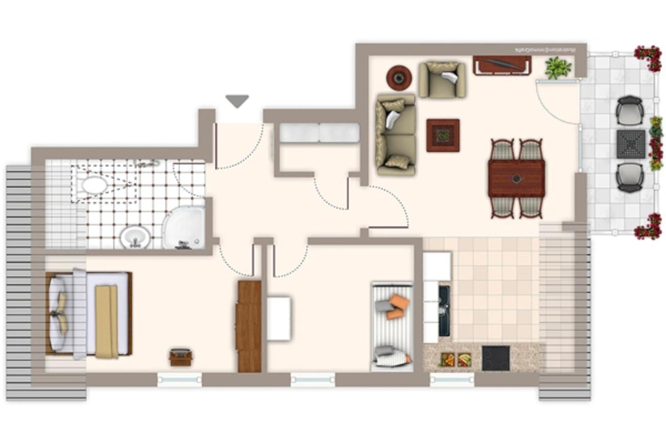 Villa "Meereslust", Whg 3 view 4