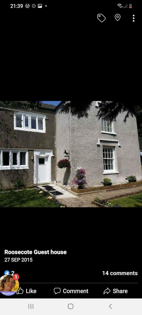 Roosecote Guest House view 2
