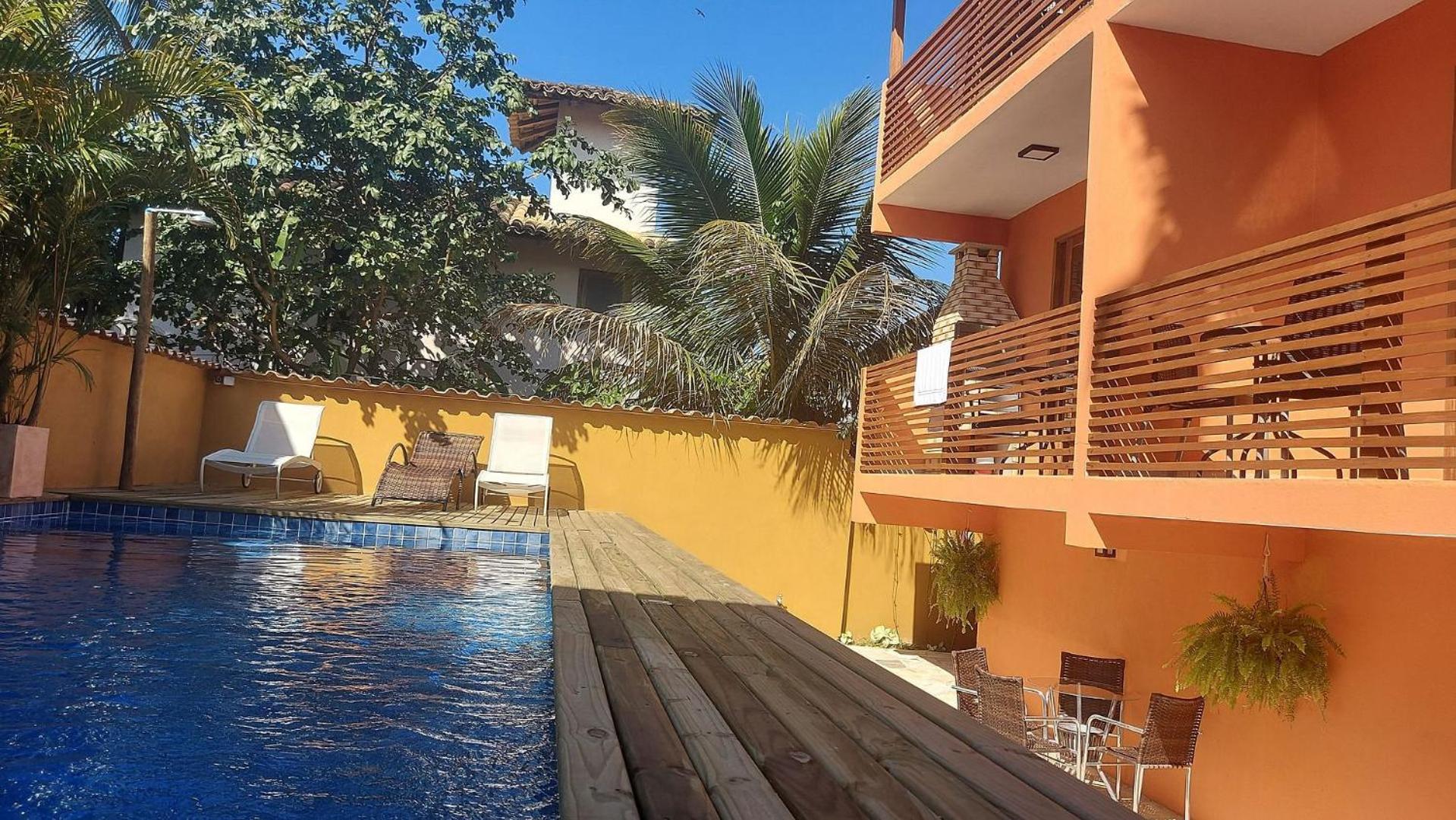 Algodão - Novo Flat com Piscina, 50mts da praia, churrasqueira privativa, ar con, wi-fi, netflix, garagem view 4