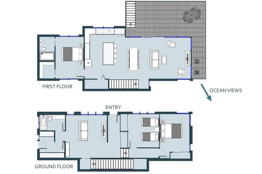Ocean Loft - Oceanview ~Pet Friendly ~ Free Wifi