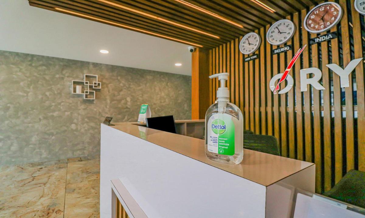 hotel reception