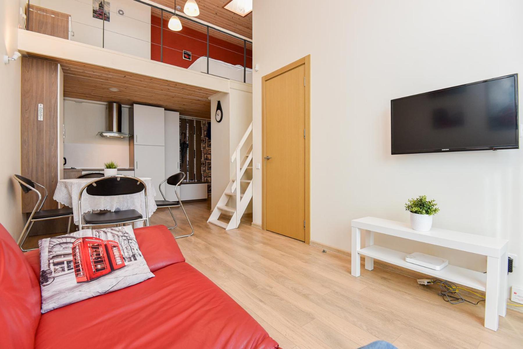 Grey Red Apartments view 4