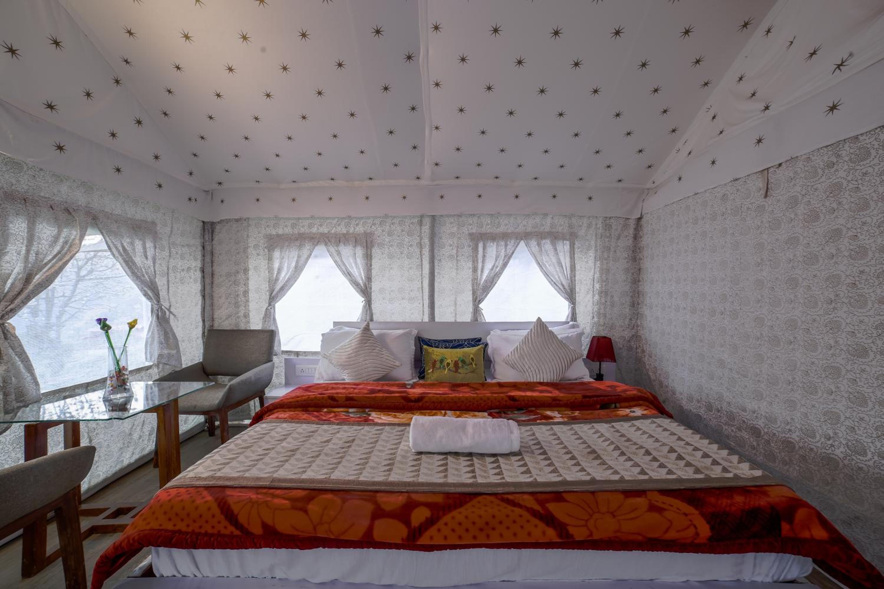 Dawn N Dusk Glamping tents with quintessential valley view view 5
