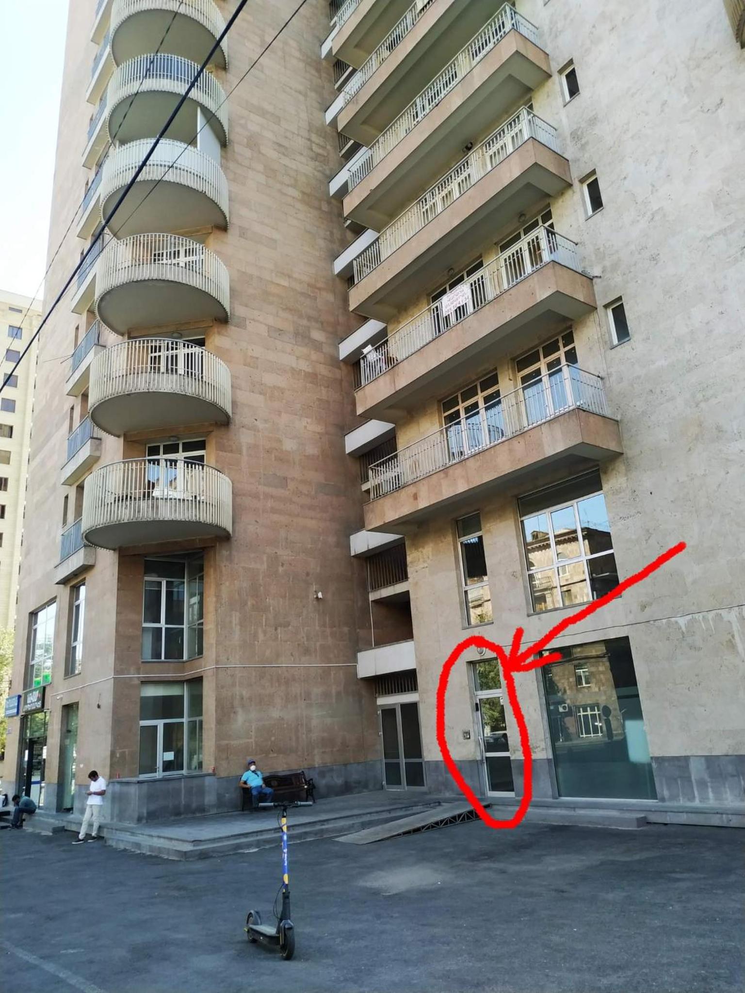 Panorama hotel on Baghramyan avenue