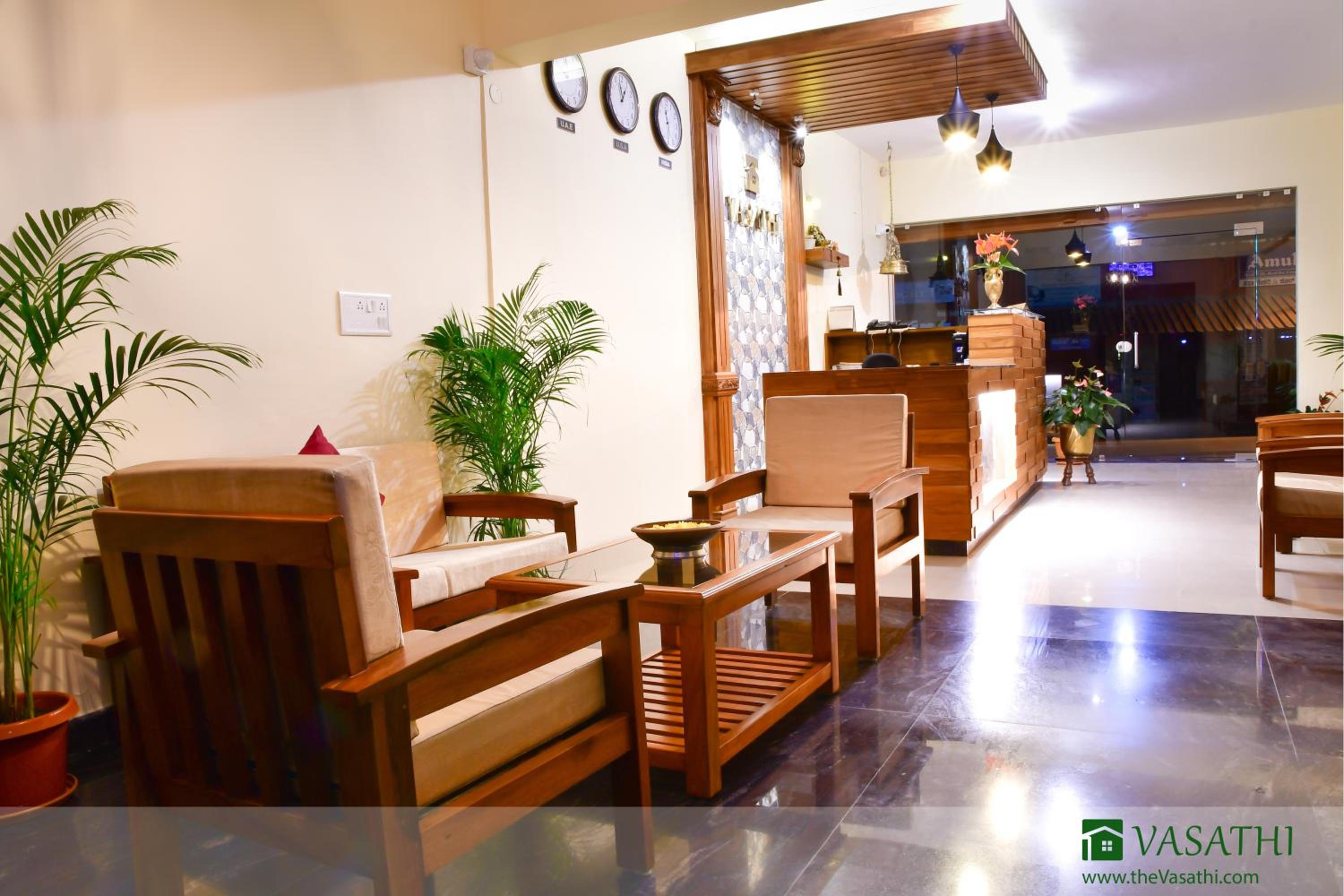 hotel reception