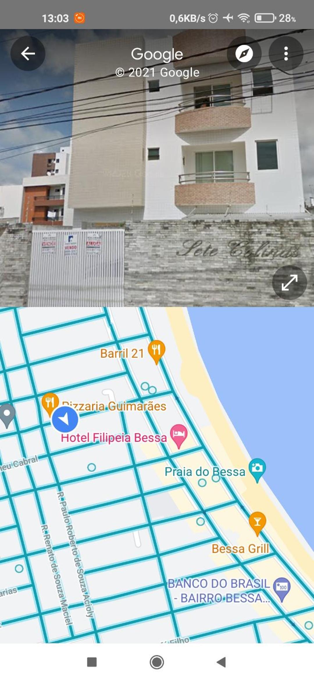 Bessa Presidente a 100 metros praia view 2