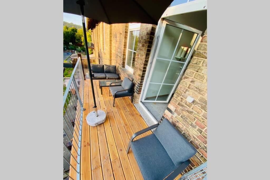 FeWo Seestadt mit Balkon #Netflix #Seenähe #Einkaufen von Harztraveler