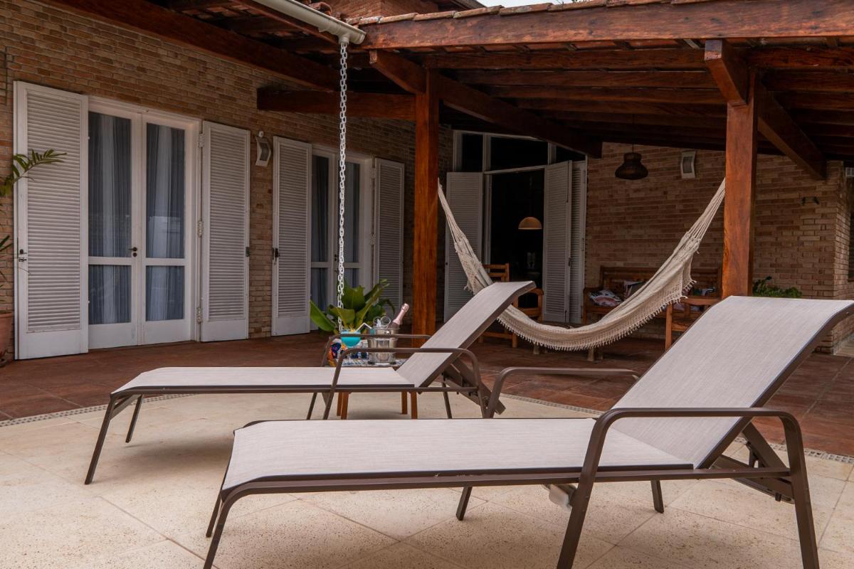 outdoor BBQ area