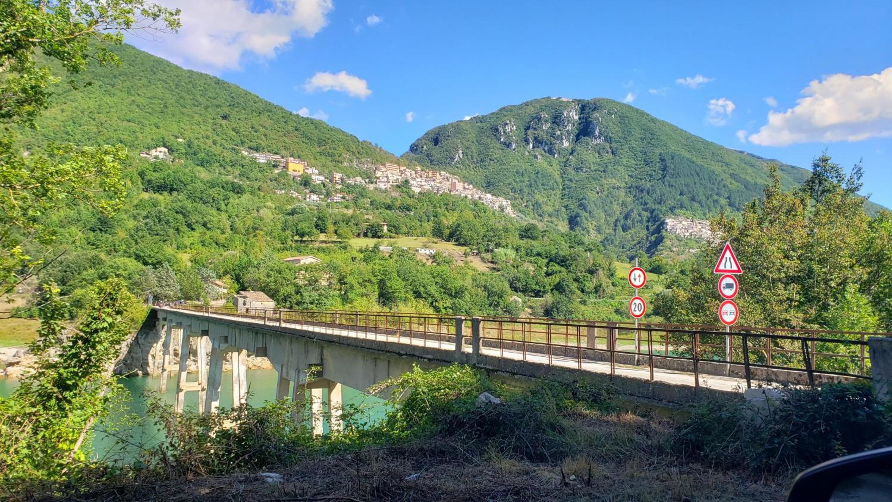 Village on the lake
