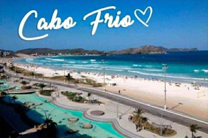 CABO FRIO PRAIA DO FORTE Lindo apt 03qt 300m da praia