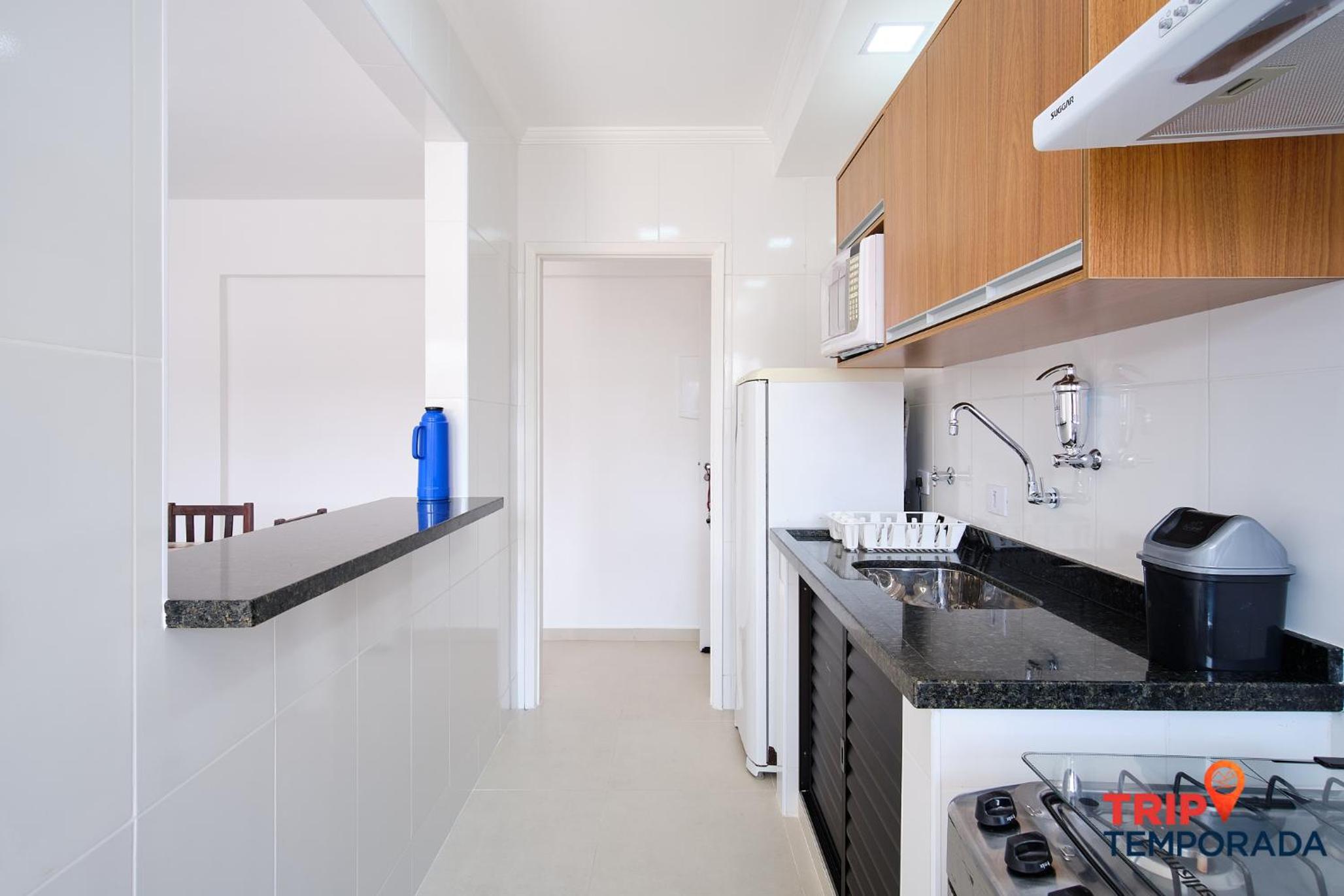 Apartamento com ar condicionado à 100 metros da praia - Edifício Ibiza view 3