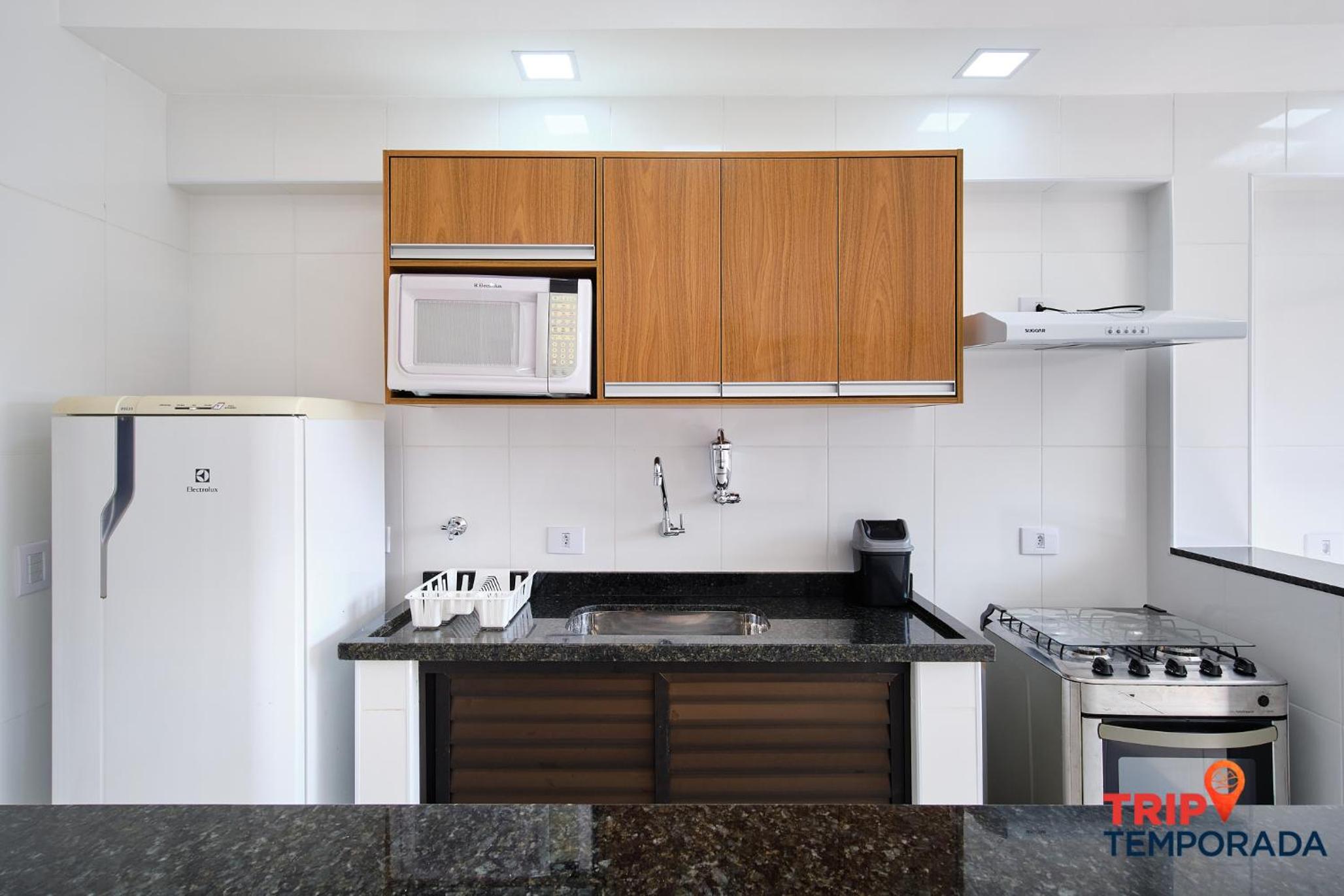 Apartamento com ar condicionado à 100 metros da praia - Edifício Ibiza view 4