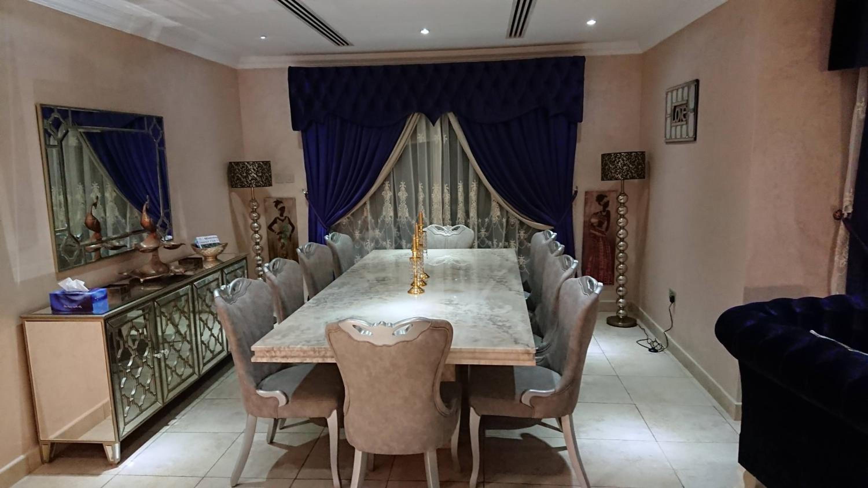 Spacious Villa Al Hamra Village with gulf and Golfcourseview with weekly and monthly stay offers